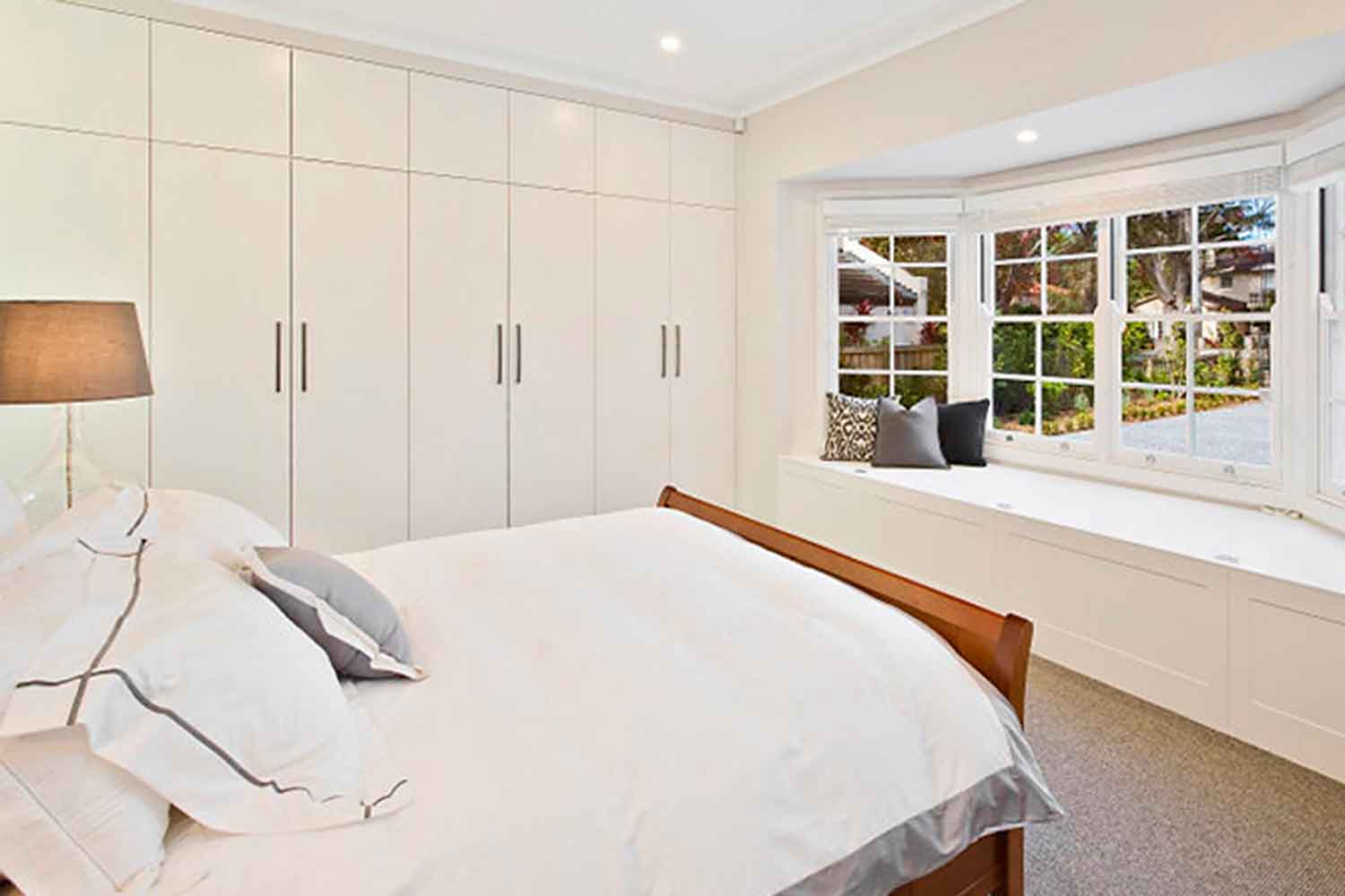 Fine Joinery example - Bedroom storage